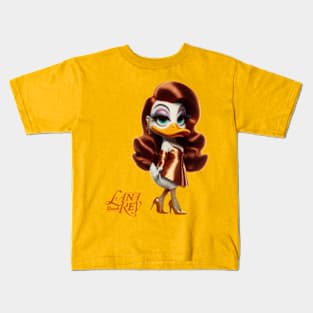 Lana Duck Rey Kids T-Shirt